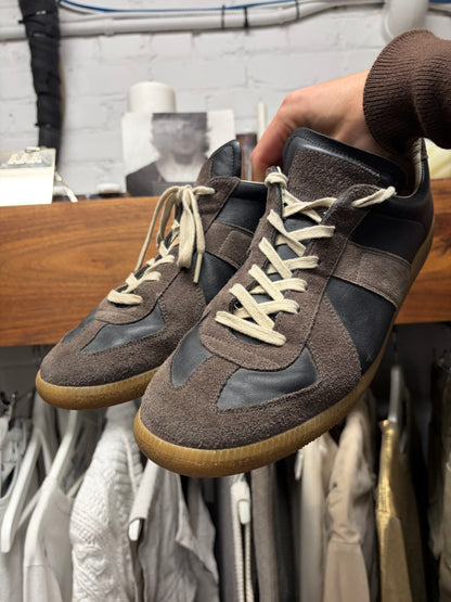Maison Margiela G.A.T. Brown/Black Low Top Sneakers