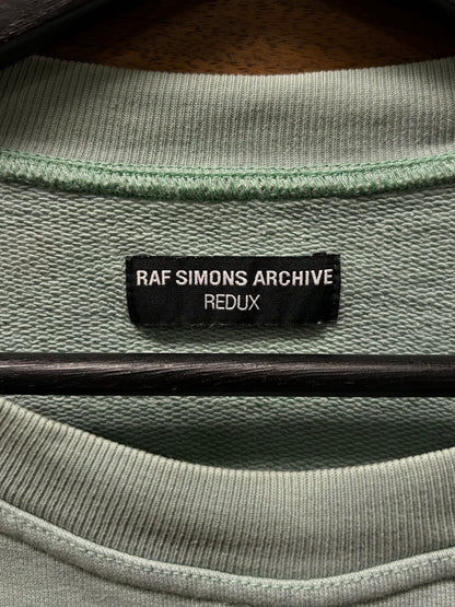 Raf Simons Archive Redux ‘Nebraska’ Mint Crewneck Sweatshirt
