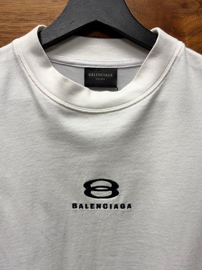 2023 Balenciaga ‘Spliced’ Football Jersey/Oversized T-Shirt