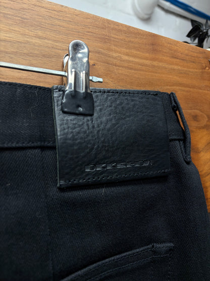 Rick Owens 16oz Japanese Denim ‘Geth’ Black Wide Cut Jeans