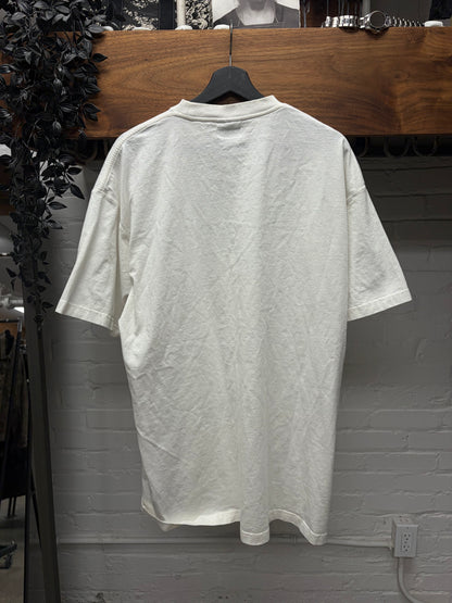 Vetements ‘Friends’ Parody Embroidered Logo White Oversized T-Shirt