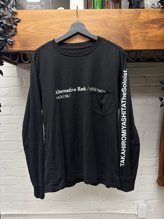 Takahiro Miyashita the Soloist ‘Alternative Rock’ Black Long Sleeve Shirt