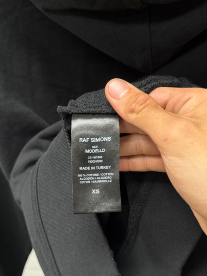 SS2021 Raf Simons ‘Isolation’ Patch Distressed Hoodie