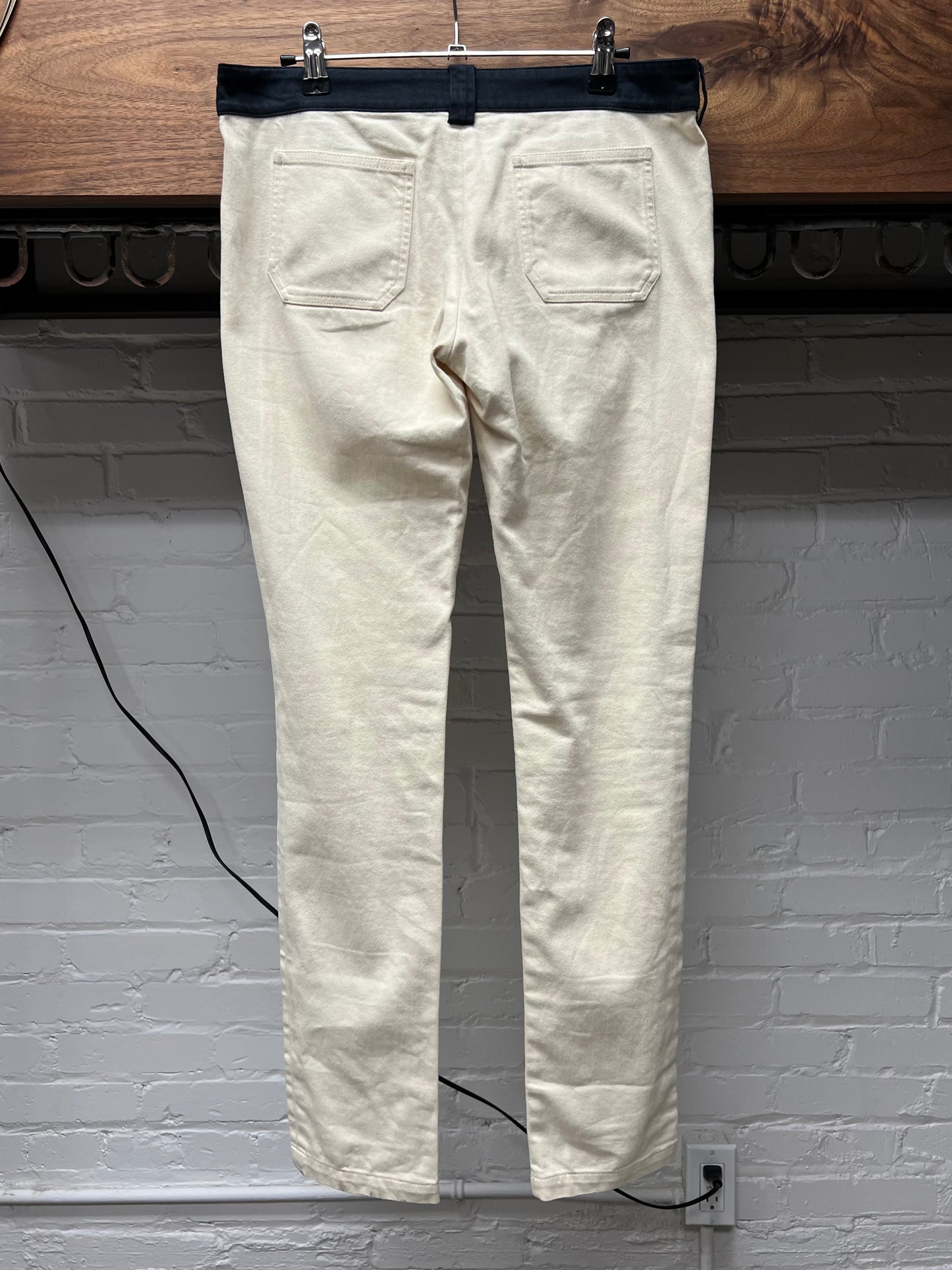 Balenciaga ‘Cummerbund’ Black/White Denim