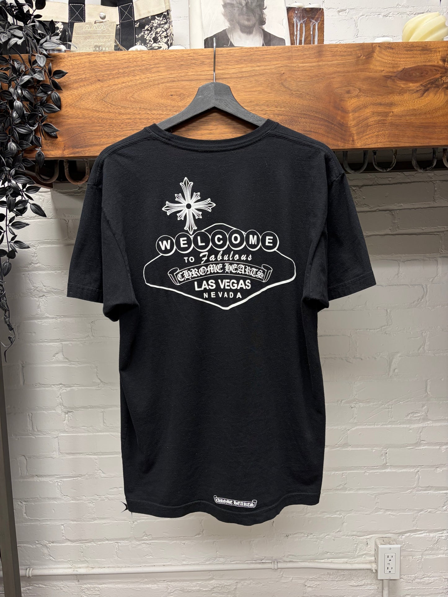 Chrome Hearts ‘Las Vegas’ Store Exclusive Black Graphic T-Shirt
