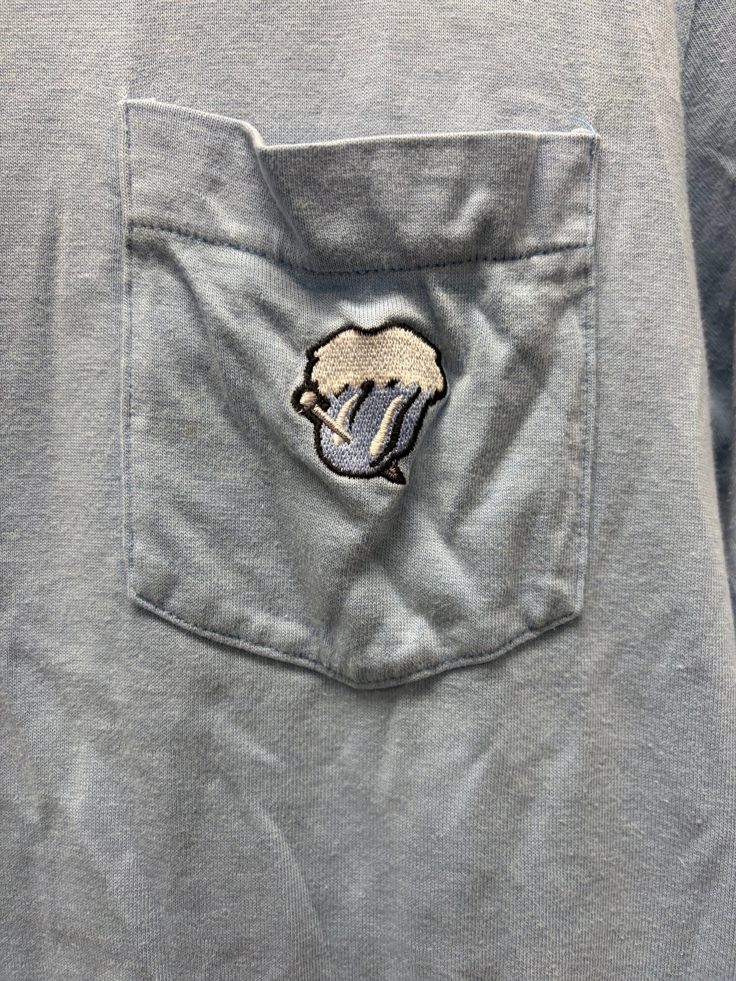 AW2003 Number (N)ine ‘Rolling Stones’ Tongue & Lips Pocket Logo T-Shirt