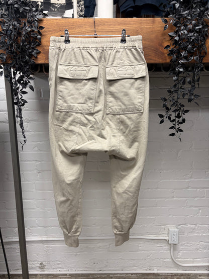 Rick Owens Pearl Drop Crotch Cropped Sweatpants