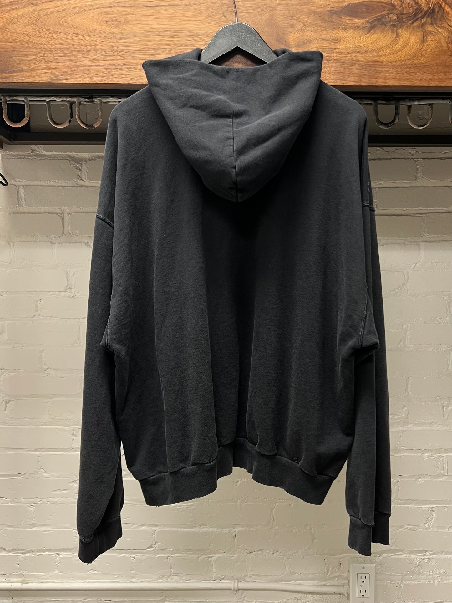 2023 Balenciaga ‘Skater’ Black Graphic Hoodie