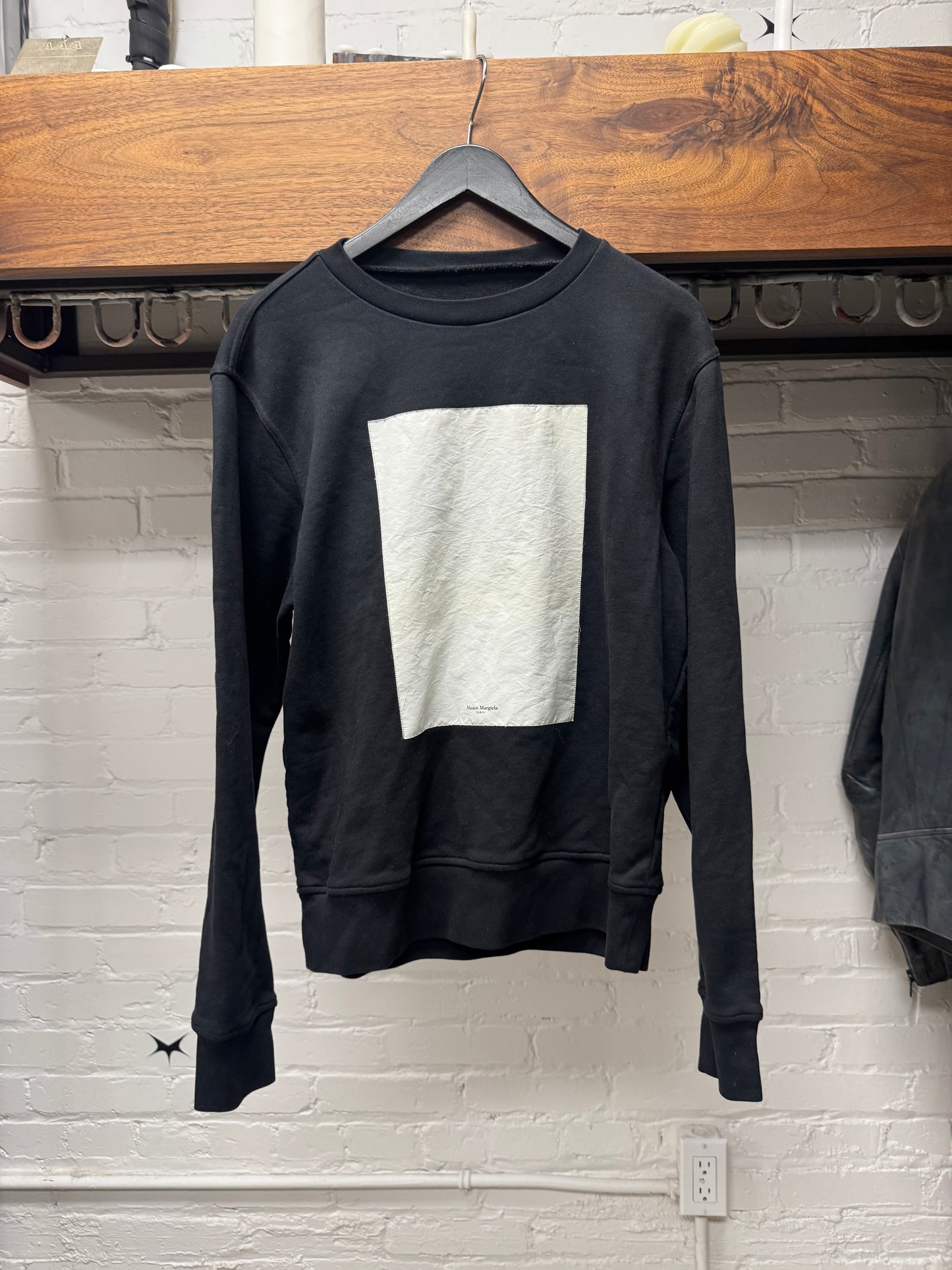 SS2018 Maison Margiela ‘Picture Frame’ Black Sweatshirt