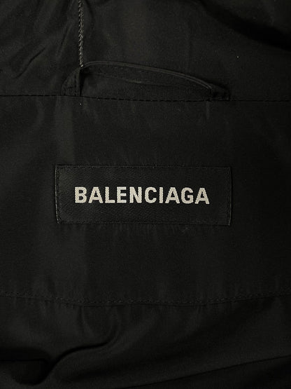 Balenciaga Spell-Out Logo Trench Shell Rain Coat