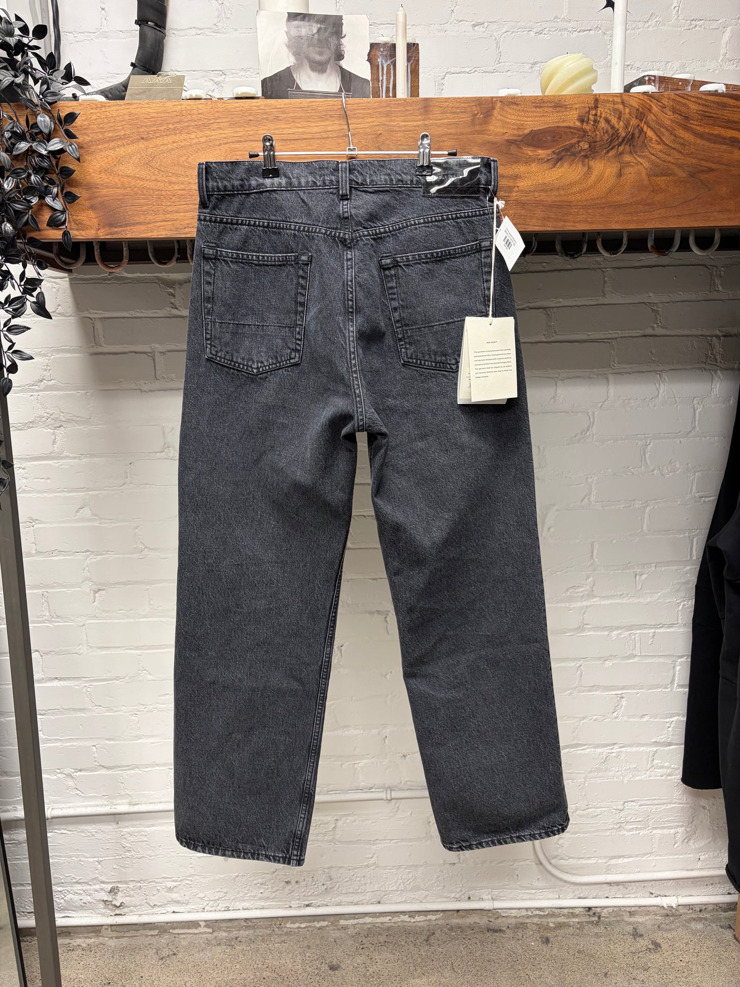 Our Legacy ‘Third Cut’ Washed Grey Denim