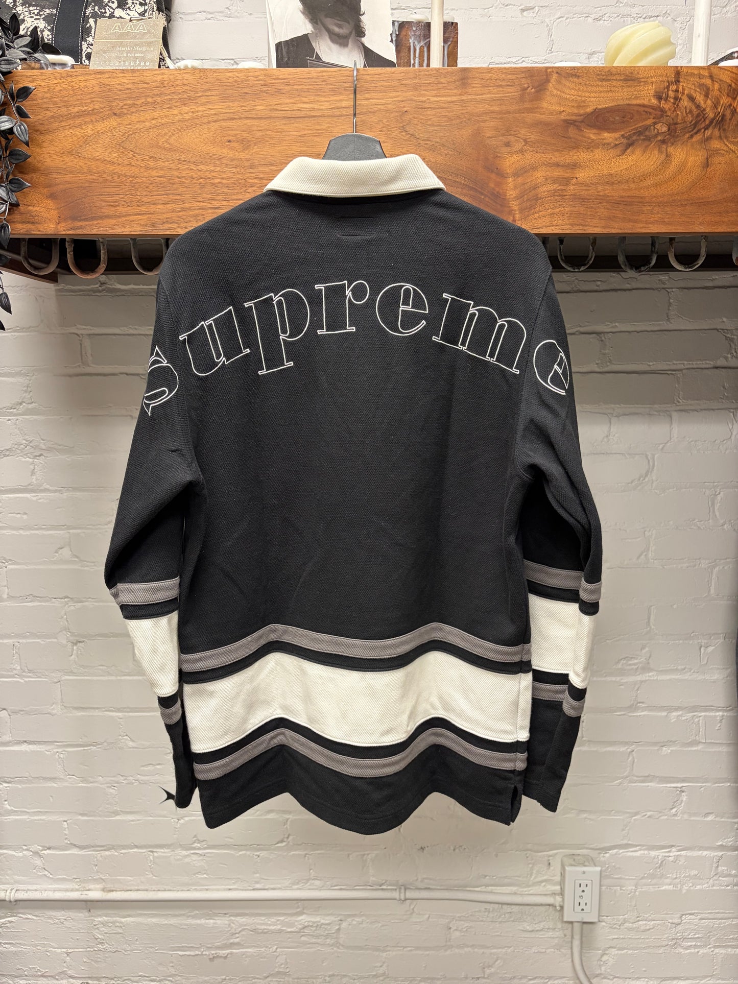 SS2017 Supreme ‘Half Zip’ Rugby Shirt