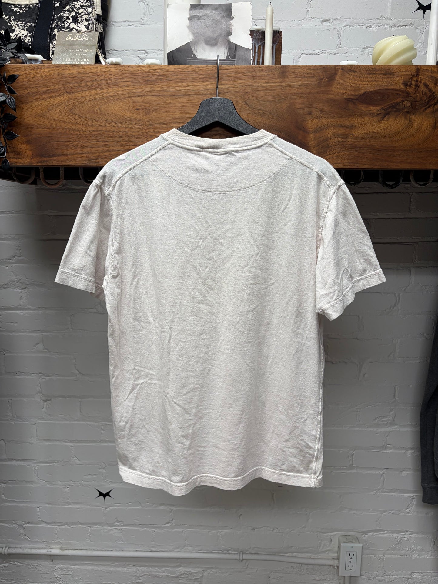 Stone Island ‘Badge Logo’ White Patch T-Shirt