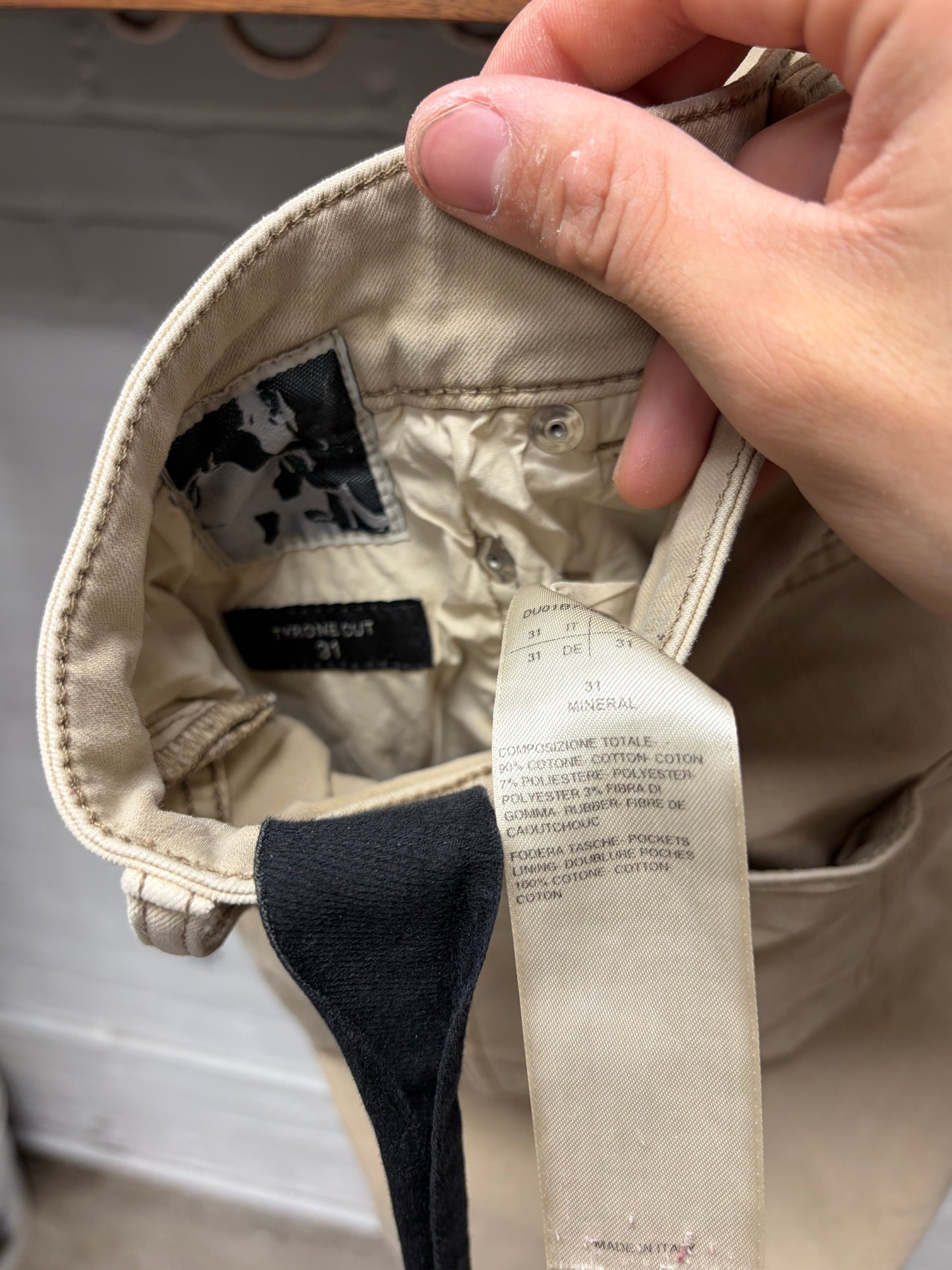Rick Owens DRKSHDW ‘Tyrone Cut’ Mineral Wash Skinny Jeans