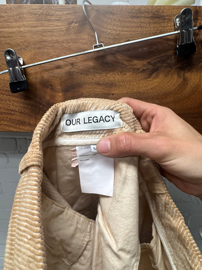 Our Legacy ‘Borrowed’ Brown Corduroy Wide Leg Pants