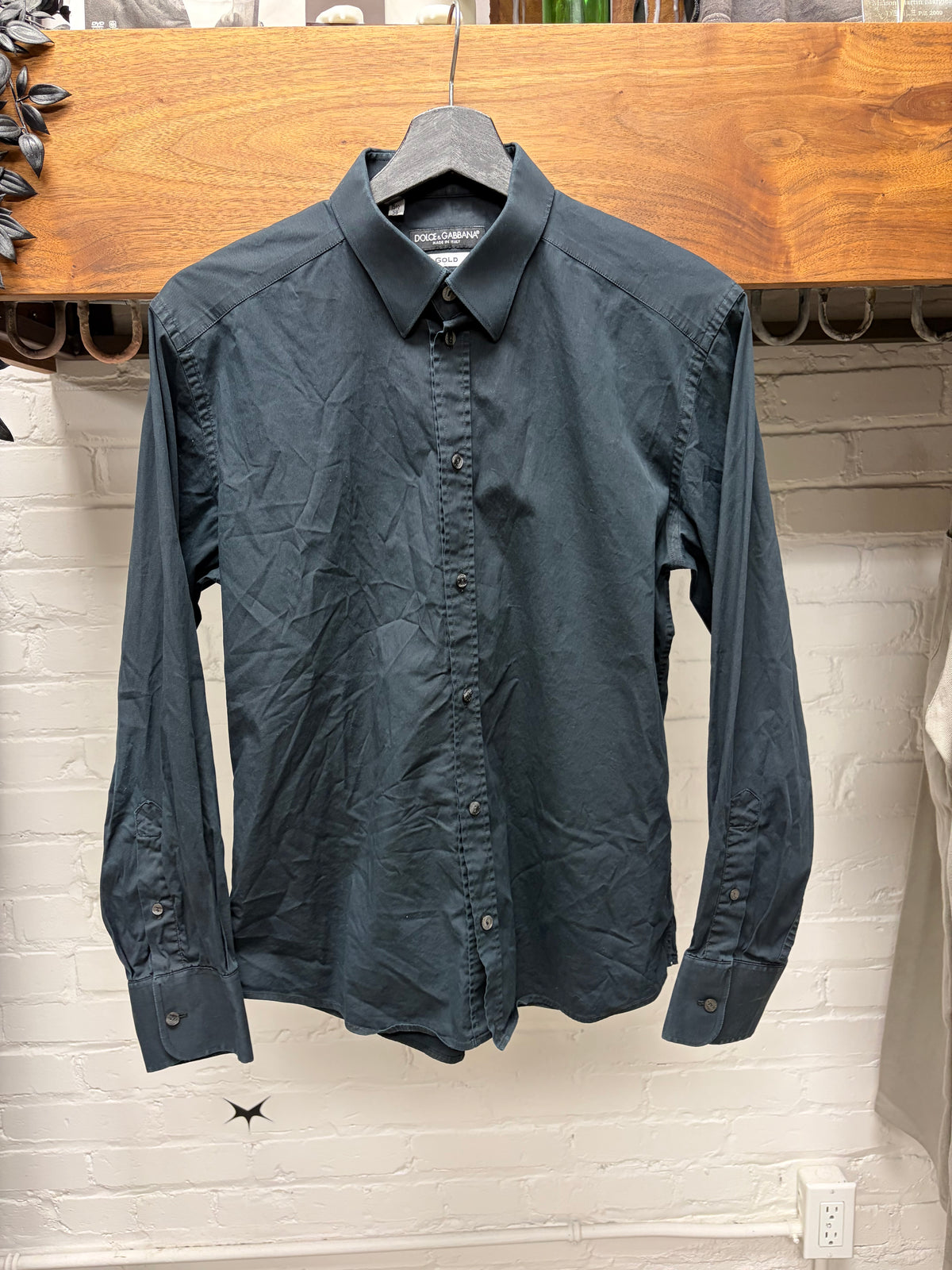 Dolce & Gabbana ‘Gold Label’ Slim Cut Button Up Shirt