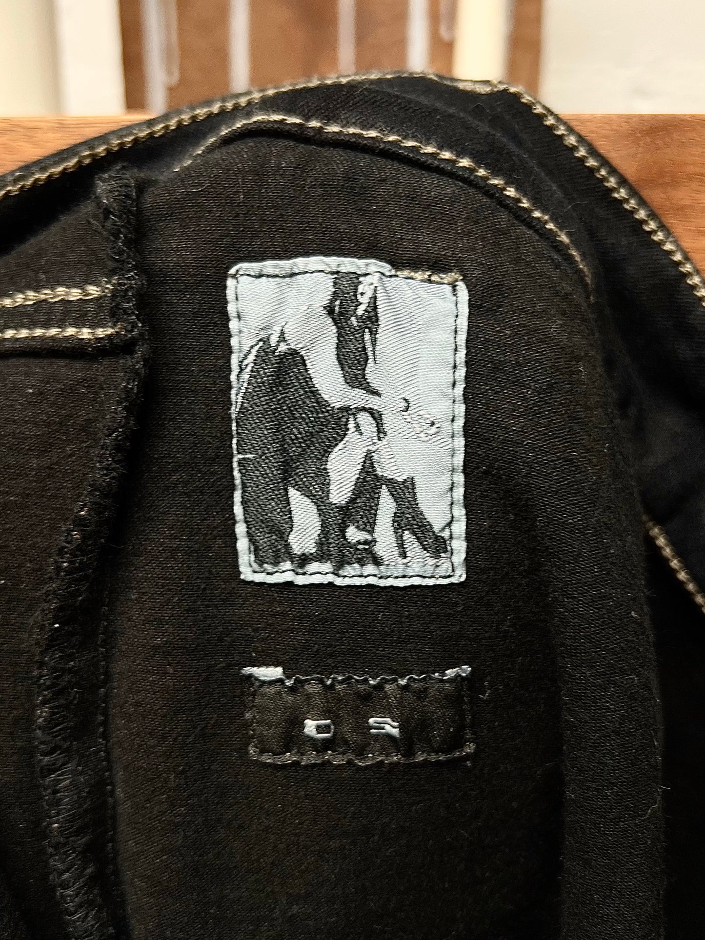 AW2016 Rick Owens ‘Mastadon’ Matte Black DRKSHDW Skirted Denim