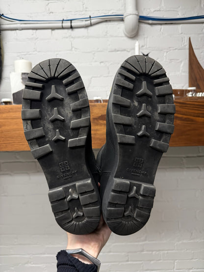 Givenchy ‘Storm’ Black Nubuck Suede/Leather Boots