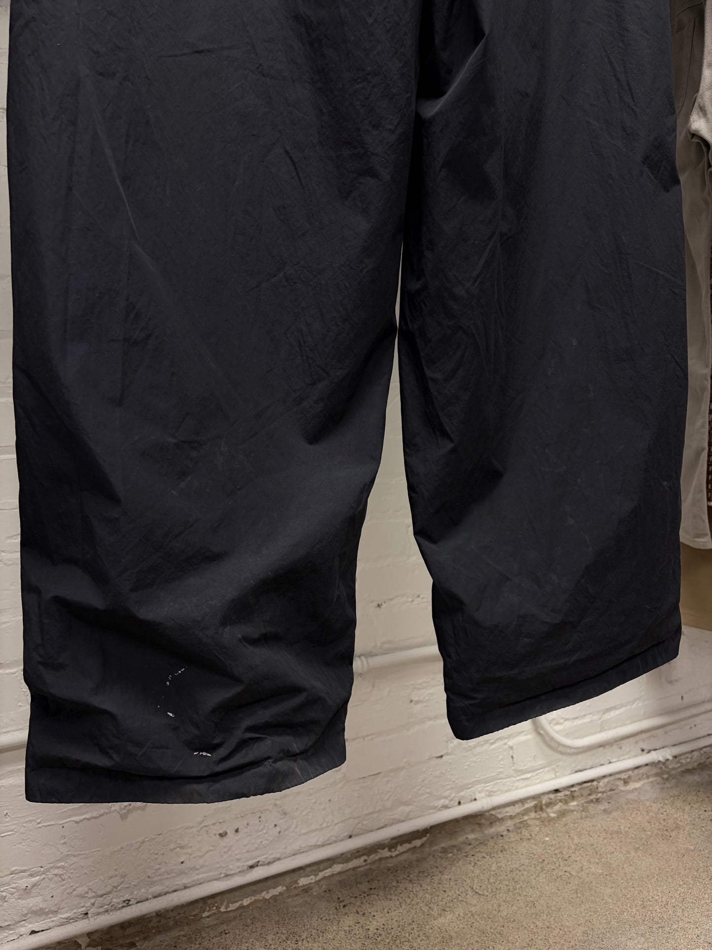 SS2023 Balenciaga x Adidas ‘3 Stripes’ Wide Leg Black/White Track Pants