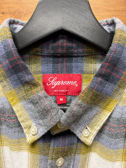 SS2022 Supreme Shadow Plaid Brown/Yellow Flannel
