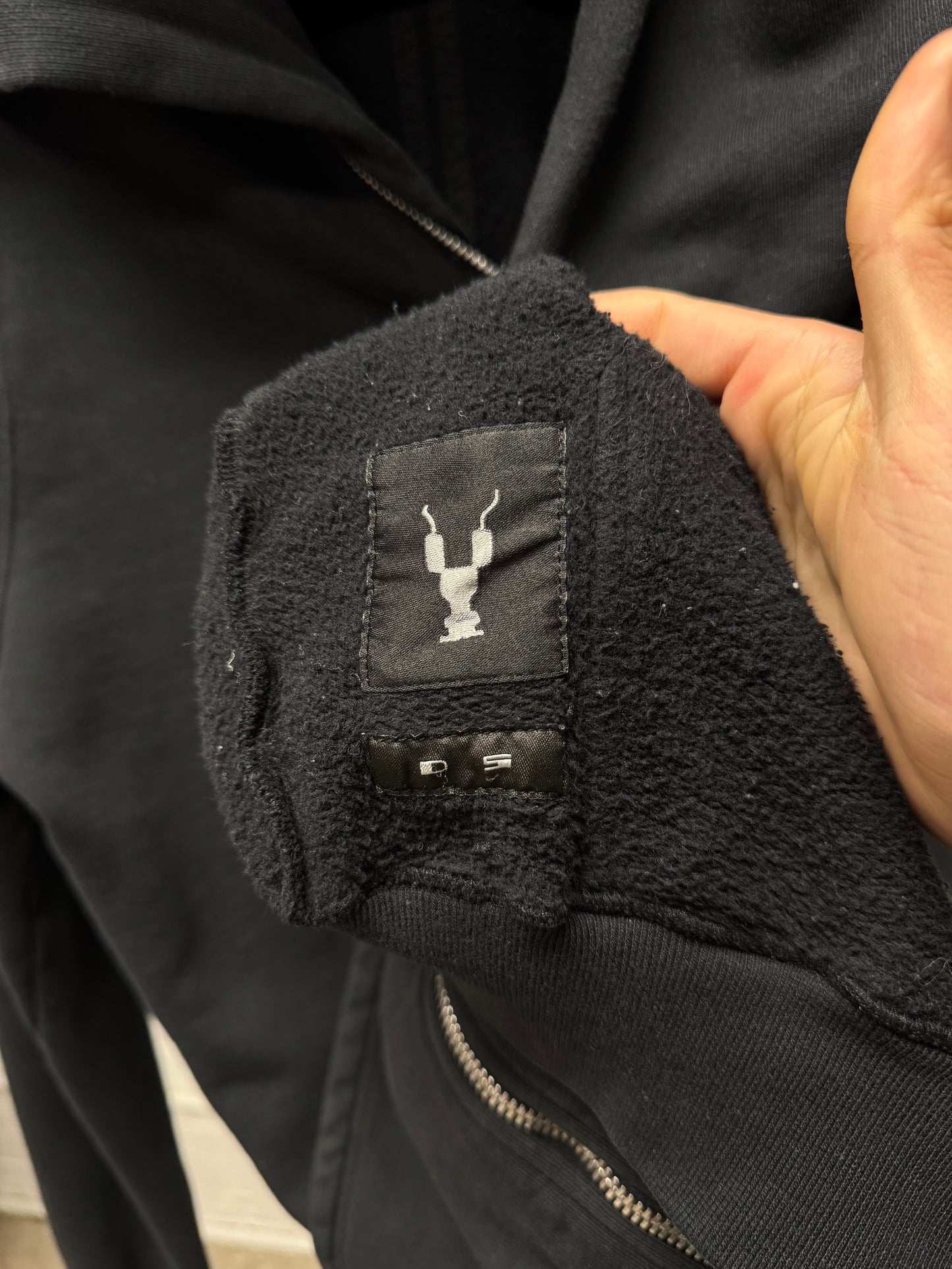 Rick Owens DRKSHDW ‘Mountain’ Zip Hoodie