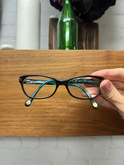 Dolce and Gabbana Blue Tortoiseshell Cat Eye Prescription Glasses
