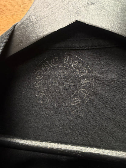 Chrome Hearts Black/Red ‘Vine Dagger’ Long Sleeve Shirt