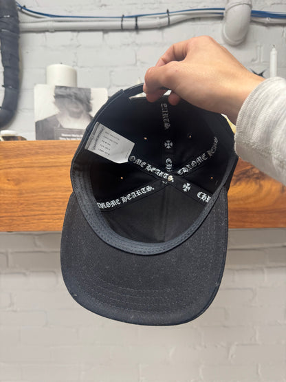 Chrome Hearts ‘RS3’ Triple Cross Black Trucker Hat
