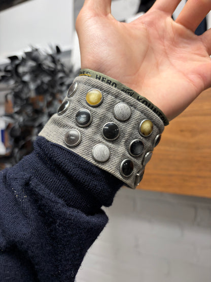 Kapital Kountry 11.5oz Black ‘Kinari’ Denim Bracelet