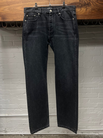2021 Balenciaga ‘Washed Grey’ Organic Twill Denim