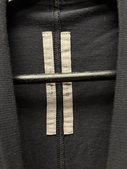 SS2023 Rick Owens ‘Edfu’ Black Cotton Long Sleeve Shirt