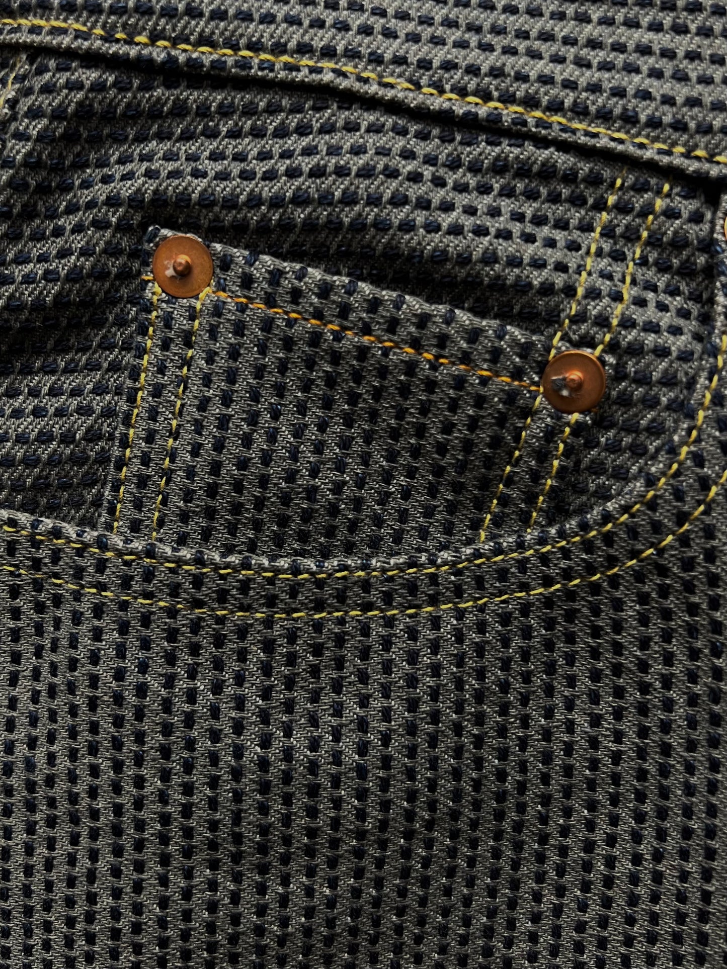 Kapital Century Slim Cut Sea Foam Green Denim