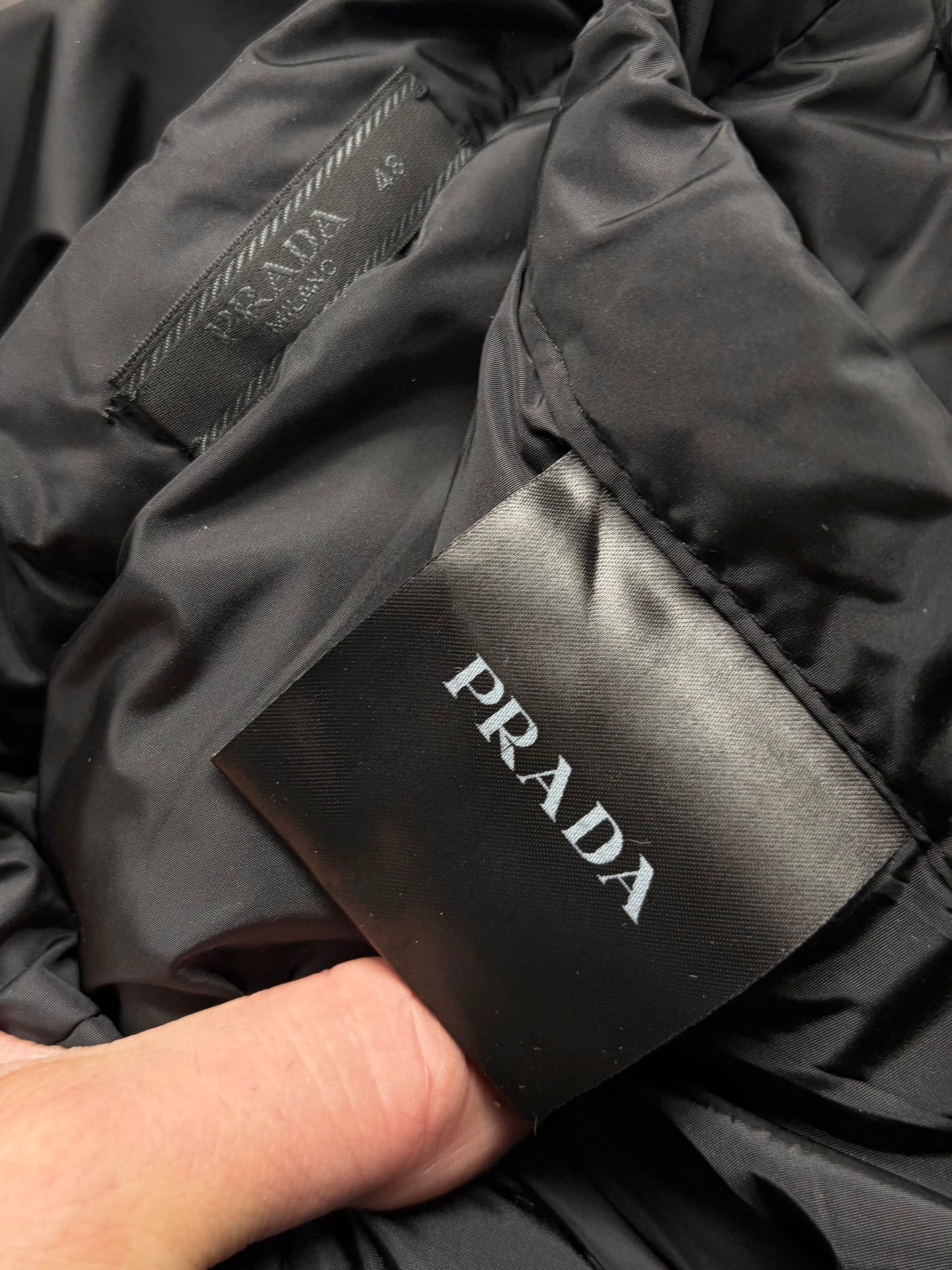 Prada Sport Black Re-Nylon Board Shorts