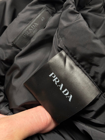 Prada Sport Black Re-Nylon Board Shorts