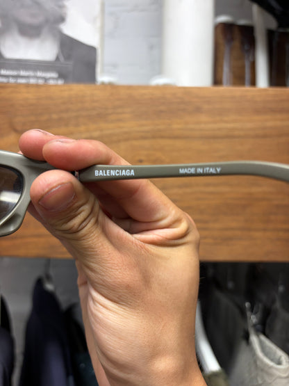 Balenciaga Bronze ‘Bat Rectangle’ Sunglasses
