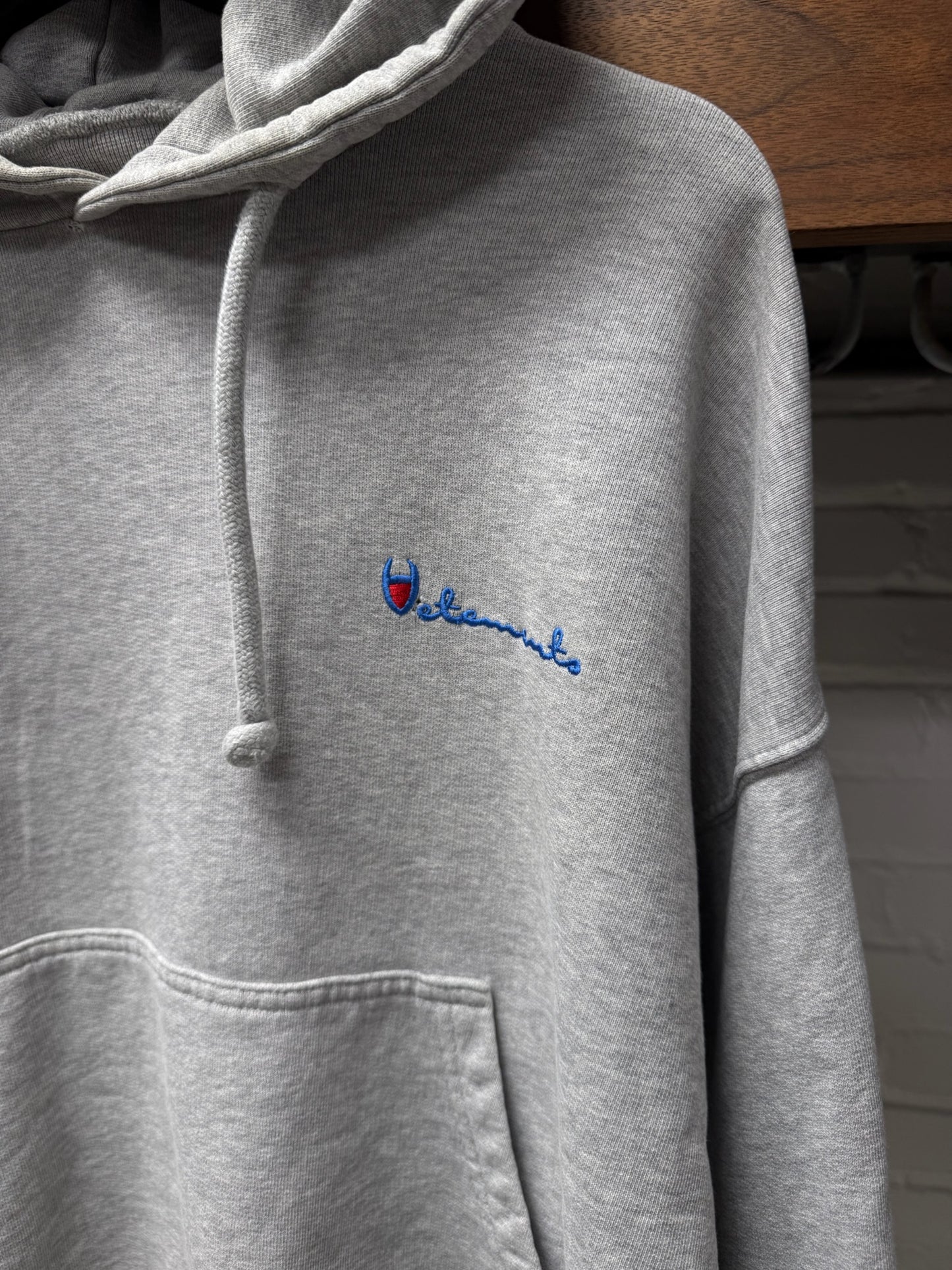 SS2016 Vetements x Champion Reversible Hoodie/Sweatshirt