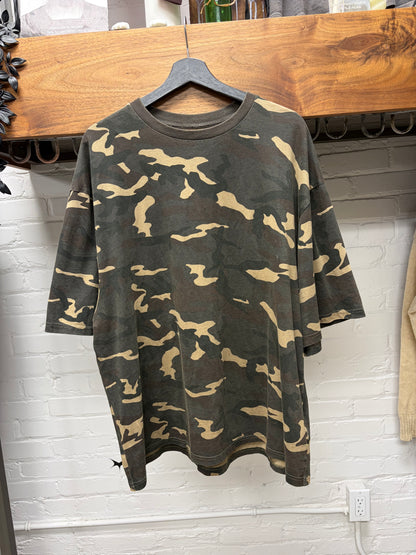 Yeezy Season 1 Army Camouflage Oversized T-Shirt