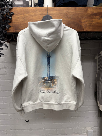 SS2024 Balenciaga x Vogue White Zip Up Hoodie