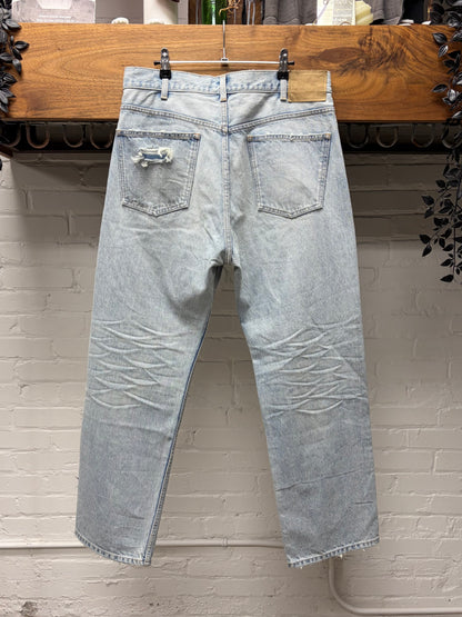 Celine ‘Wesley PF’ Rigid Light Wash Blue Slim/Straight Cut Denim