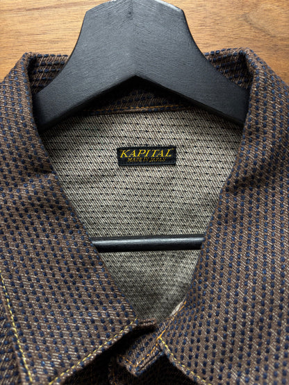 Kapital Brown Denim ‘Century’ Trucker Jacket