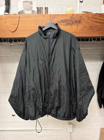 Balenciaga ‘Drop Shoulder’ Zip-Up Oversized Windbreaker Jacket