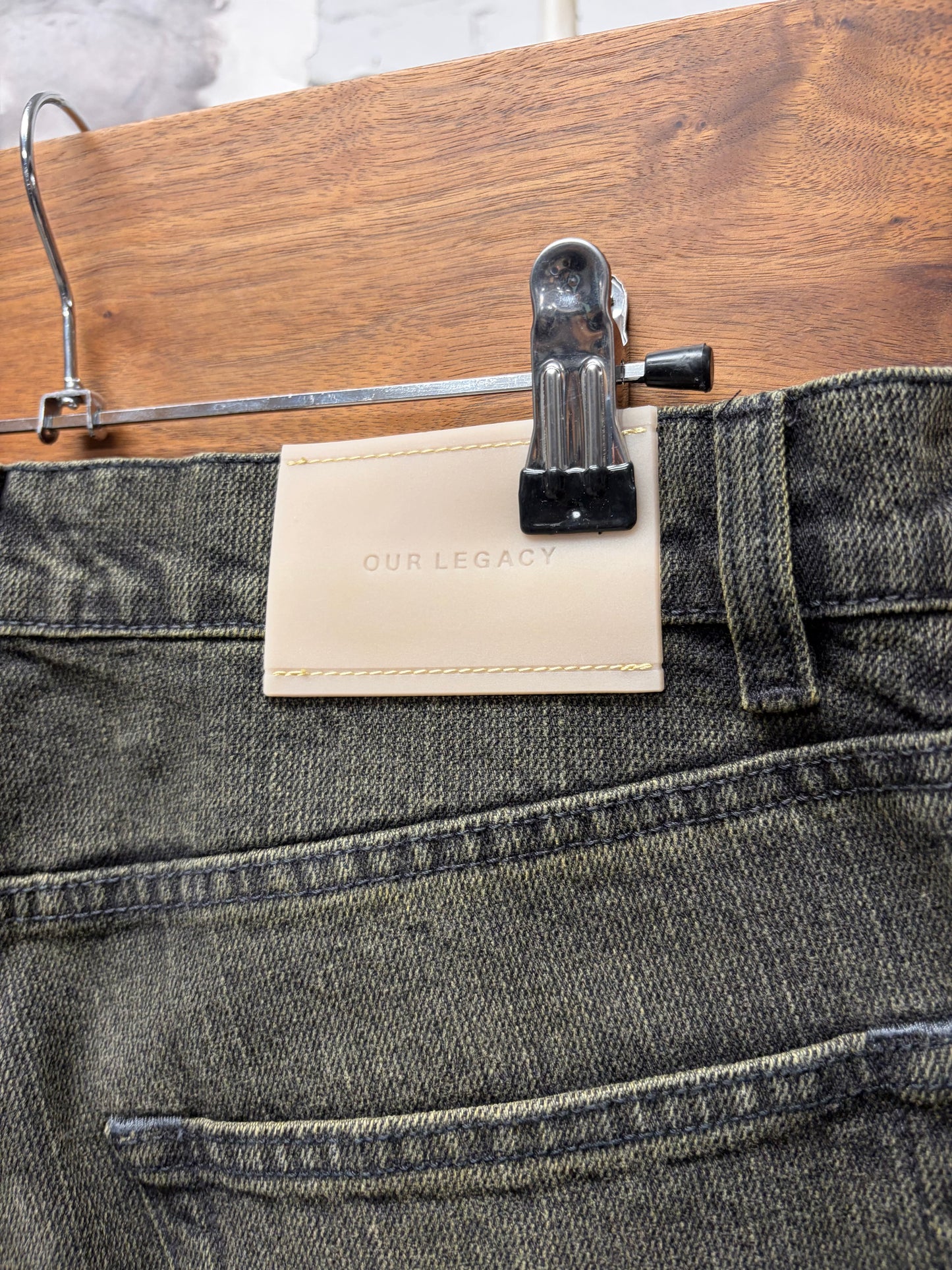 Our Legacy ‘Vast Cut’ Murky Green Denim