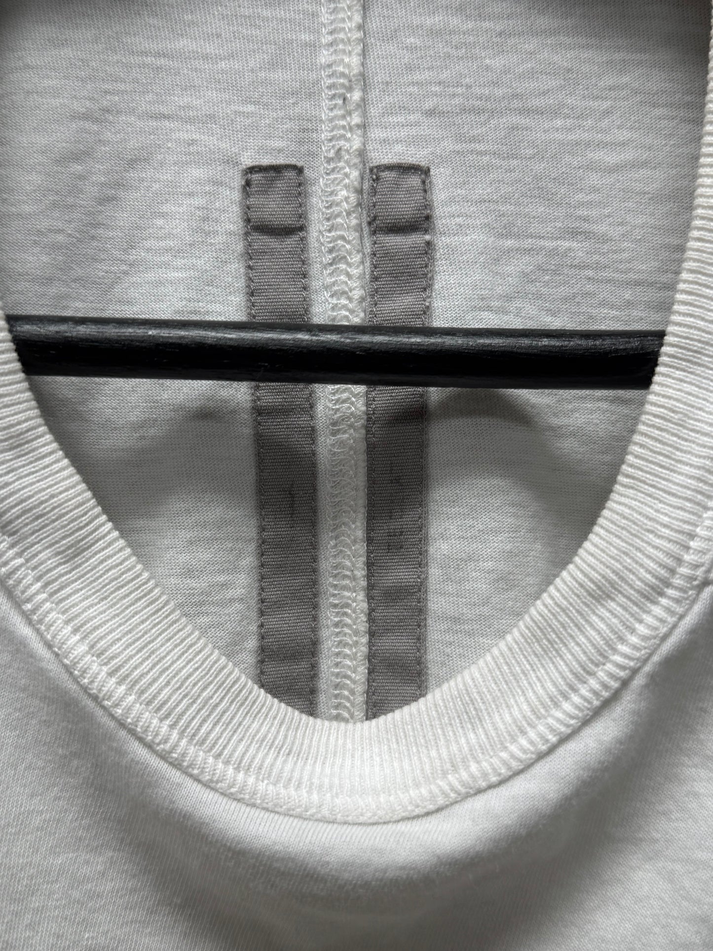SS2020 Rick Owens ‘Tecautl’ Chalk White Level T-Shirt