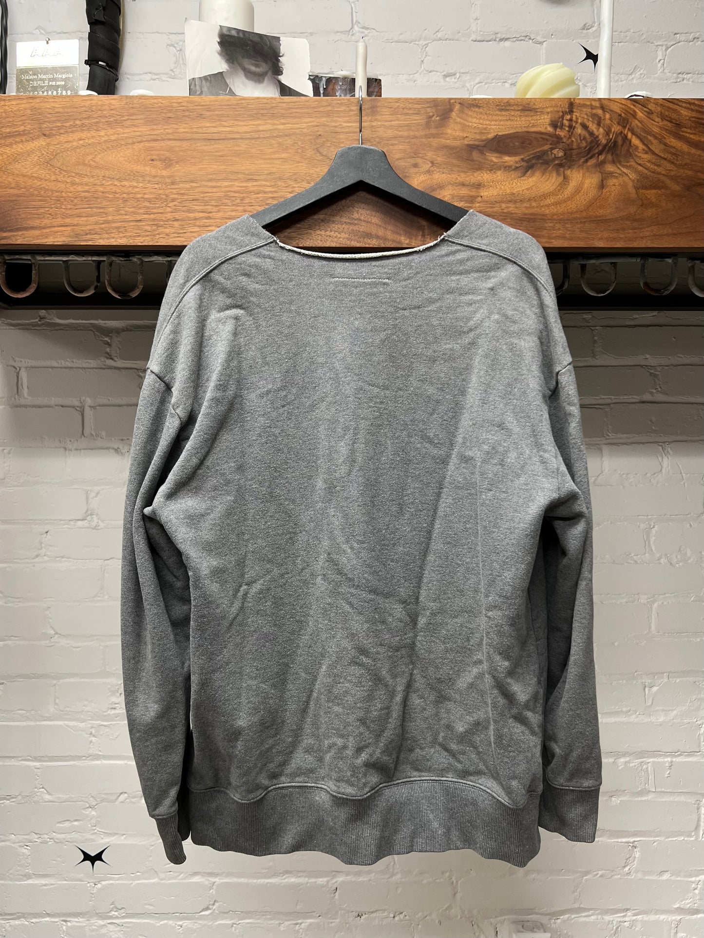 2020 Maison Margiela ‘Split Neckline’ Sweatshirt
