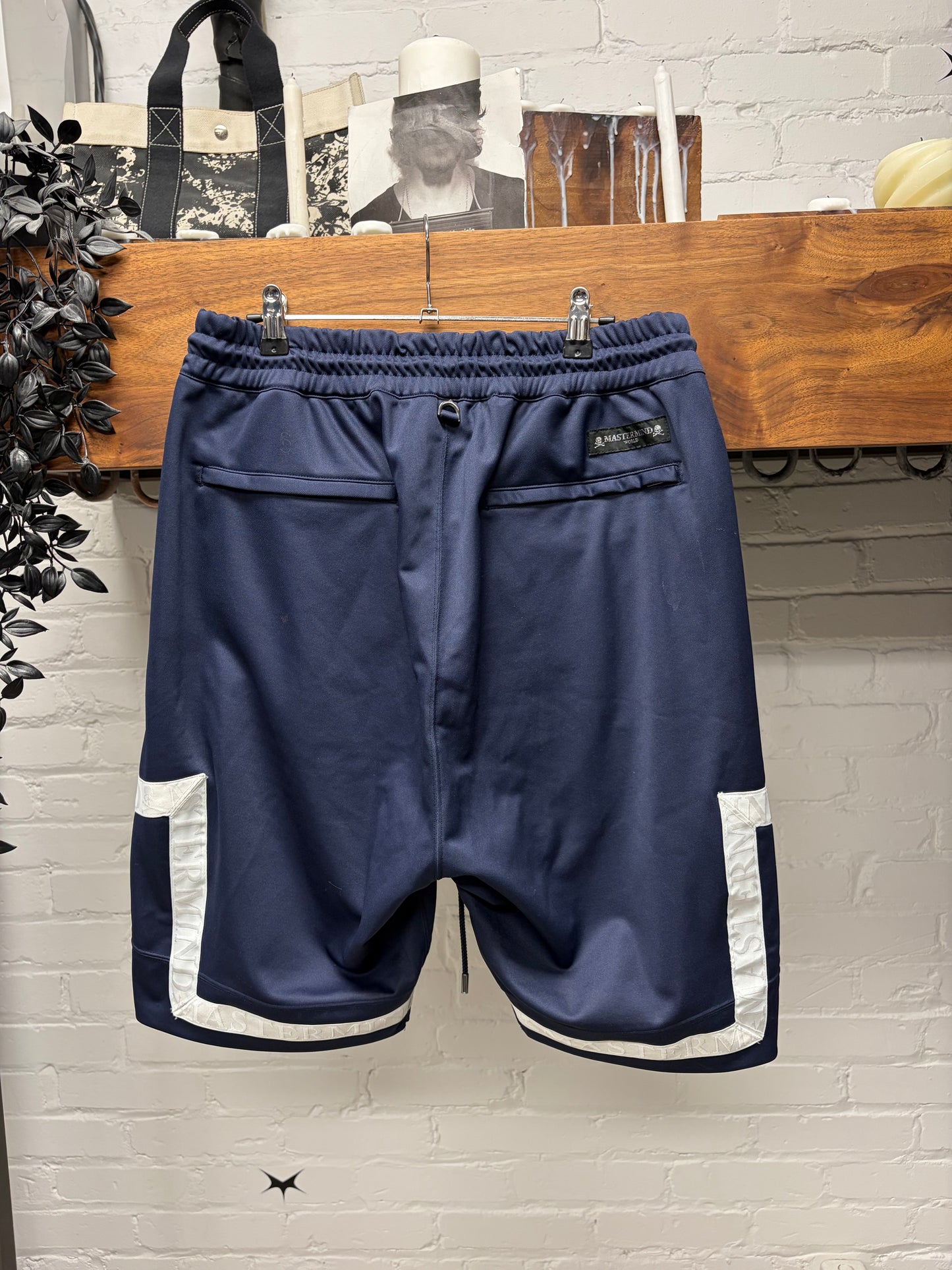 Mastermind ‘Skull & Bones’ Soccer Shorts