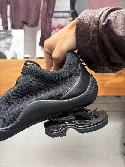 Balenciaga x Vibram ‘Zero’ Spring Platform Black Low Top Toe Shoes