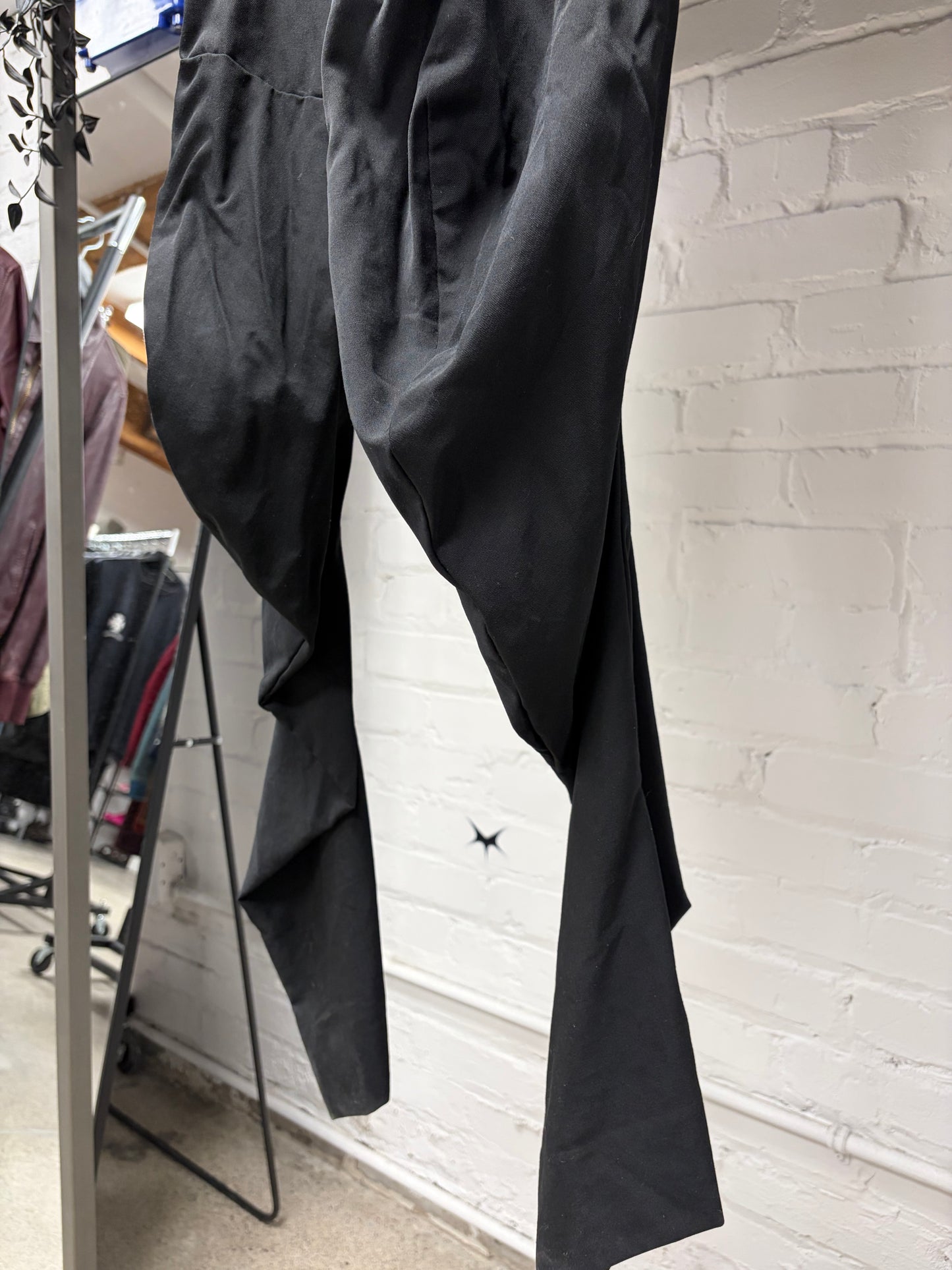 2010 Comme Des Garçons Black Cotton ‘Twist Seam’ Trousers