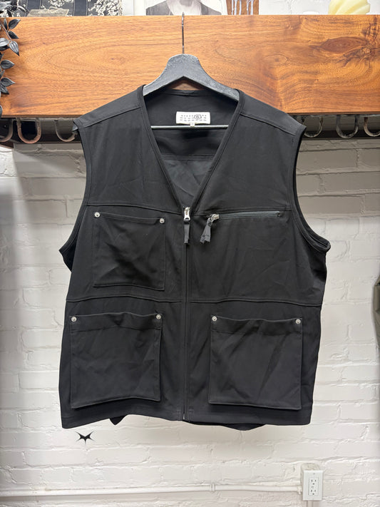 Margiela Black Tactical Cargo Vest