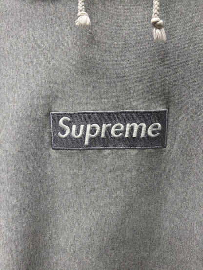1999 Supreme ‘Box Logo’ Grey/Grey Cotton Pullover Hoodie