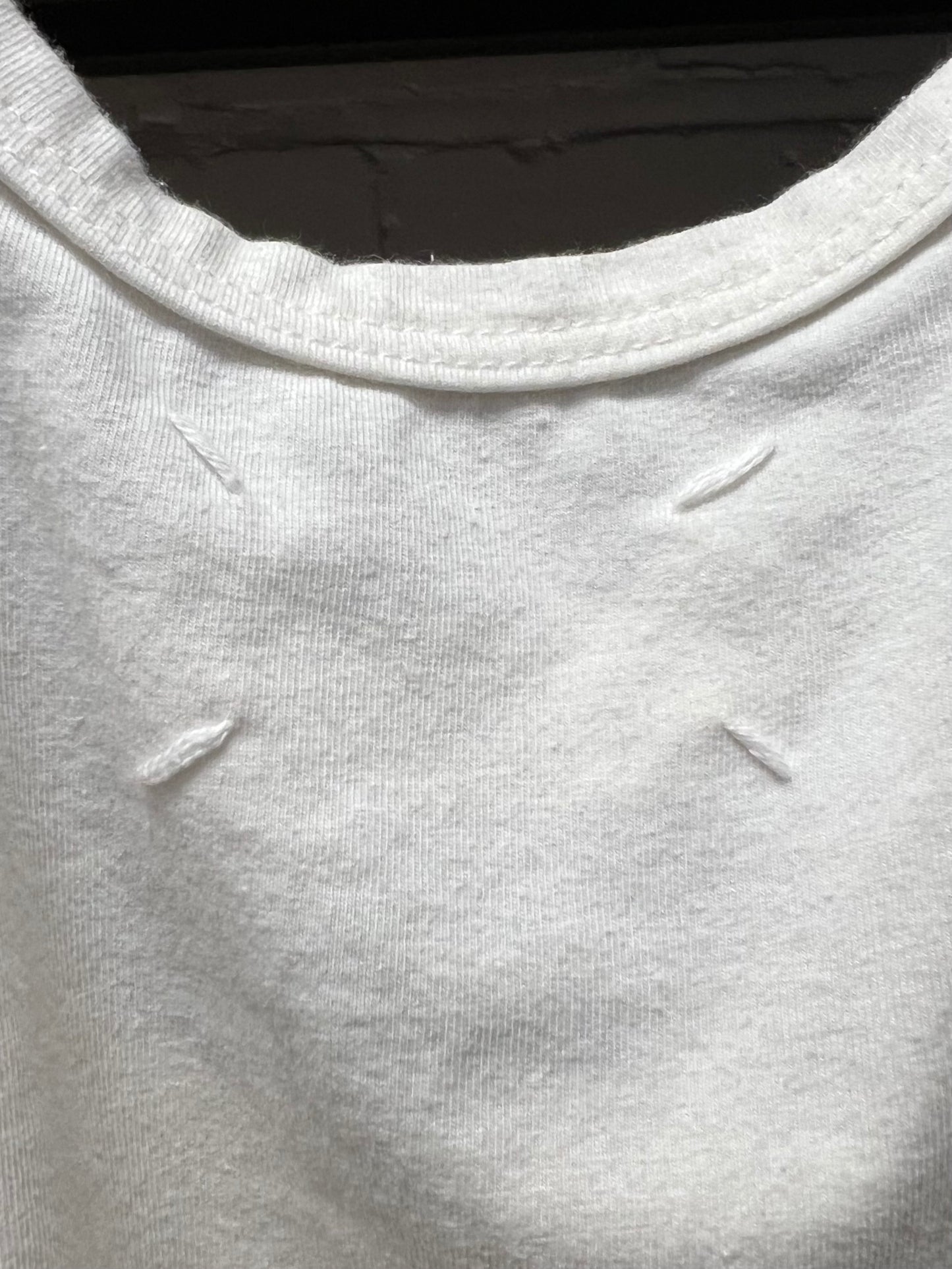 AW1998 Maison Martin Margiela ‘Flat Collection’ Circle Cutout Top